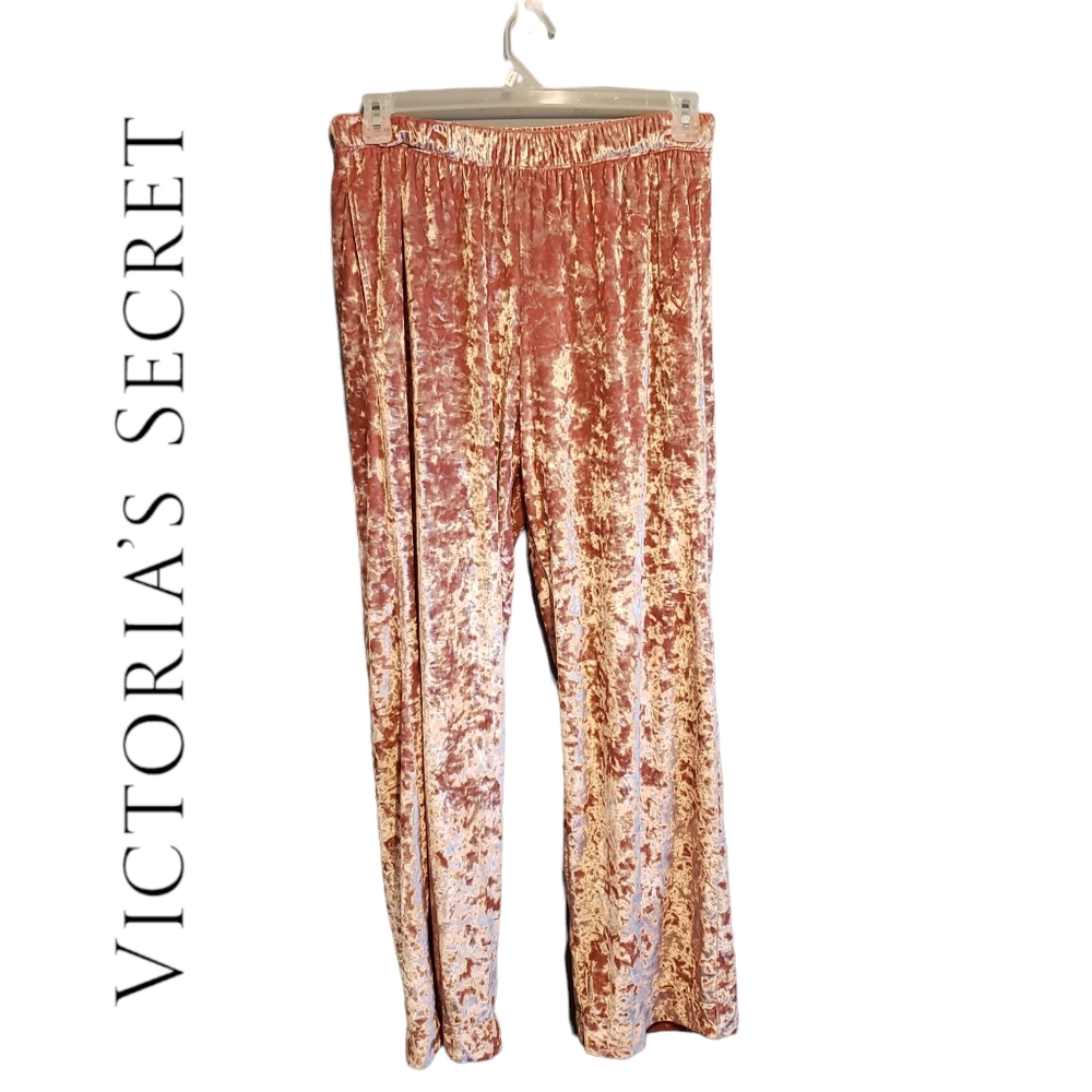 Victoria's Secret ULTRA LUXE Velvet Pajama/ Sleep Pants L